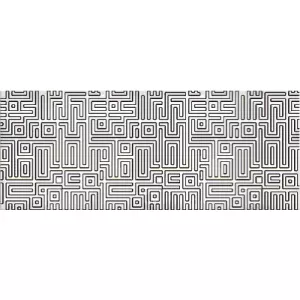 Декор Azori Nuvola Light Labirint 20,1х50,5 см