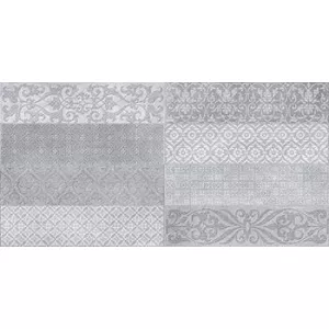 Керамогранит Gayafores Rev. Deco bricktrend grey серый 8,2х33,2 см