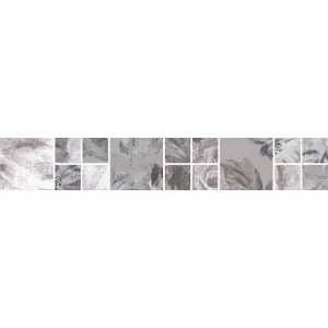 Бордюр Kerama Marazzi Александрия серый мозаичный SG186\002 30х4,8 см