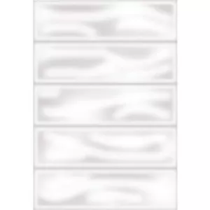 Плитка настенная Керамин Метро 7С белый 27,5х40 (1,65м2/59,4м2)