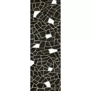 Декор Керамин Барселона 5Д тип 1 черный 75*25