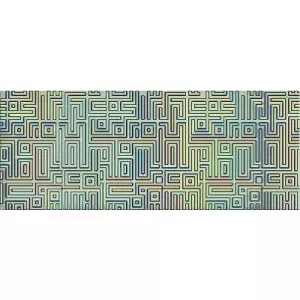 Декор Azori Nuvola Verde Labirint 20,1х50,5 см