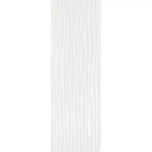 Плитка настенная Marazzi Essenziale Wave Lux белый 40х120 см