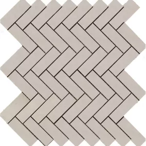 Мозаика Ragno Marazzi Terracruda Mosaico Lisca Di Pesce Calce серый 33,2х33,2 см