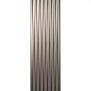 Декор Marazzi Essenziale Metal Strutt. Drape серый 40х120 см