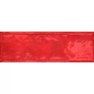 Плитка настенная Valentia Ceramics Menorca Burdeos красный 20х60 см