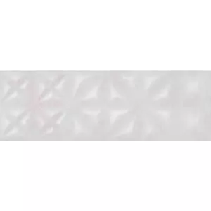 Плитка настенная Cersanit Apeks ASU522D-53 рельеф светло-серый 25x75