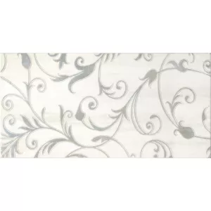 Декор Global Tile Silvia панно часть 2 серый 50*25 см